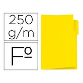 SUBCARPETA Fº ELBA 250GR AMARILLO PESTAÑA IZQUIERDA | 150 UNIDADES | (GIO)